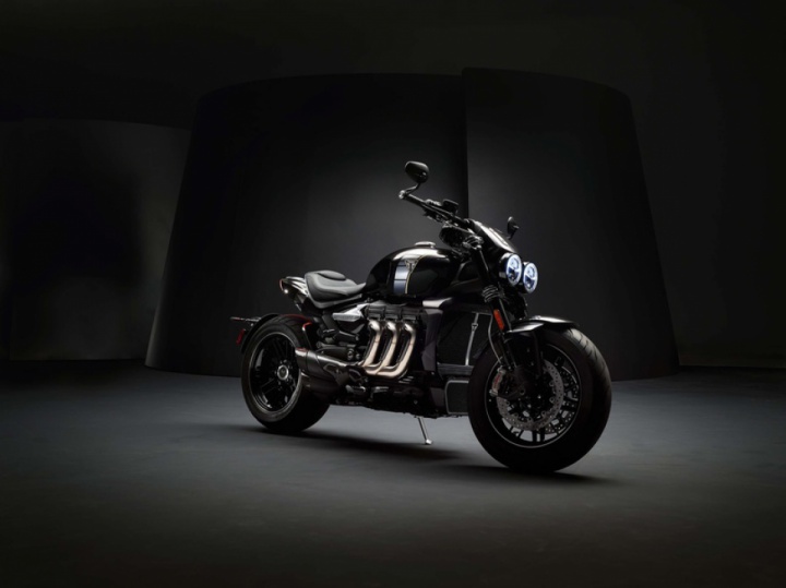 2019 Triumph Rocket 3 TFC with the most powerful engine