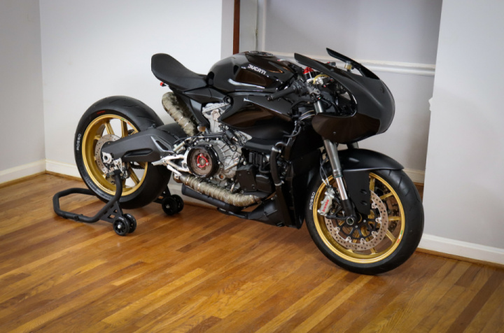 Black Ducati 959 Panigale Custom by Jett Design