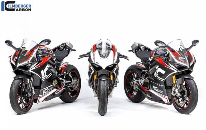 Ilmberger Carbon for Ducati Panigale V4: Race, Street Gloss and Street Matte Versions