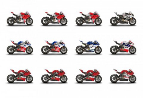 12 racing Ducati Panigale V4 S to auction