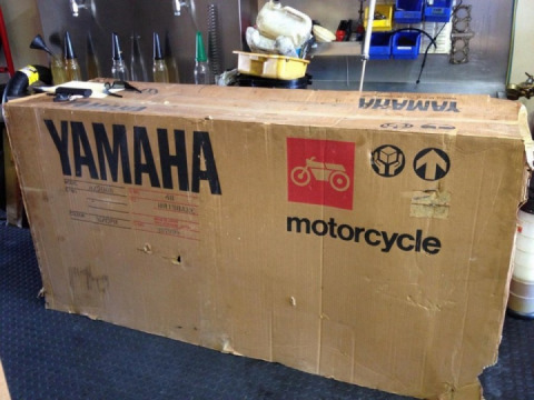Unusual find: Yamaha 1985 motorcycle with zero mileage