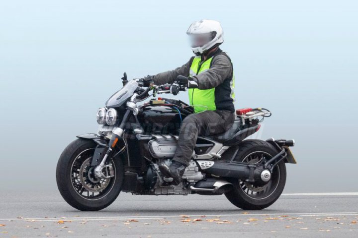 2020 Triumph Rocket III first spy photos