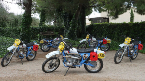 BMW R100RS rebuild to a retro enduro: UFO Garage builds an old GS for five friends