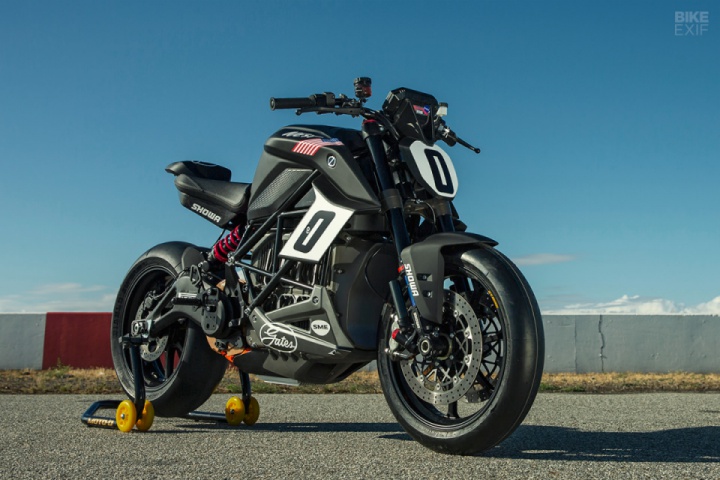 All-electric Zero SR/F with 70% more torque than Ducati Panigale V4R could break Pikes Peak record