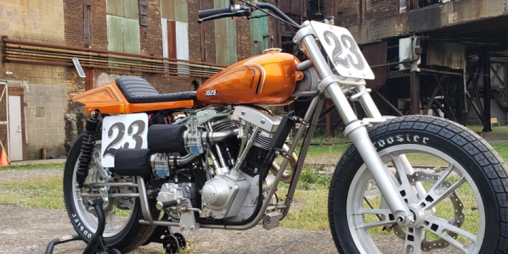 Custom XR1525 Shovelhead Street Tracker