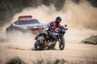 Ducati DesertX & Audi RS Q e-tron come together for a special event
