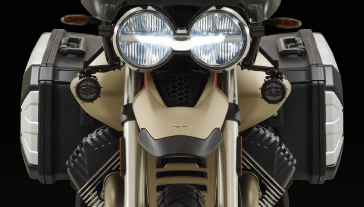 EICMA motorcycle show: Moto Guzzi V85 TT Travel edition