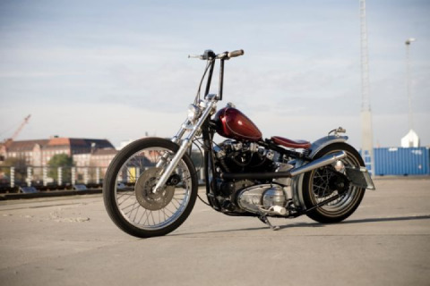 Custom 1961 XLCH HD Sportster chopper by Herzbube