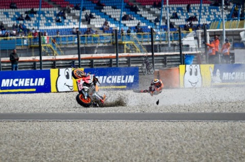 Assen MotoGP: Jorge Lorenzo fractured his T6 and T8 vertebra