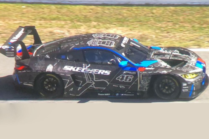 Ecco Valentino Rossi sulla BMW M4: si apre il 2° capitolo nel GT3
