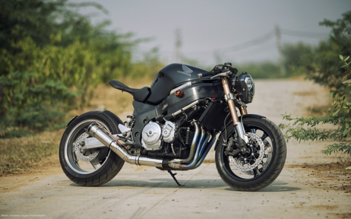 Honda cb400 on sale street fighter