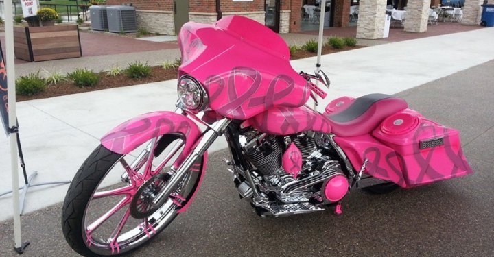 Biker Goes Pink: Honoring A Wife Taken Too Soon by Breast Cancer