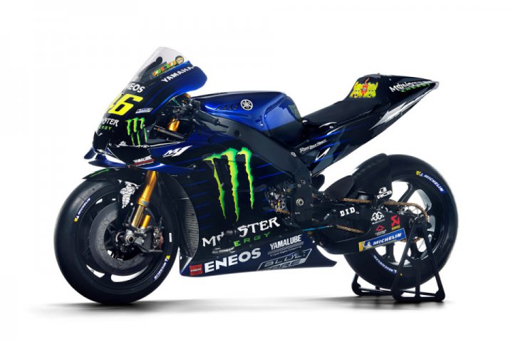Yamaha unveils a bike Valentino Rossi