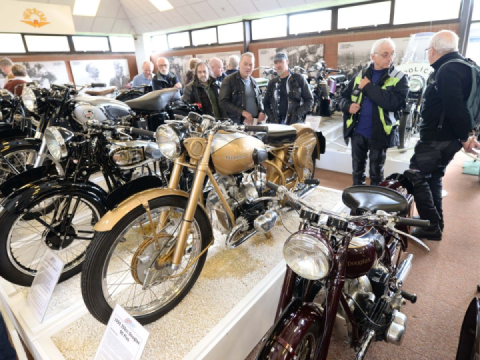 The UK’s National Motorcycle Museum Lets You Ride a Museum Bike