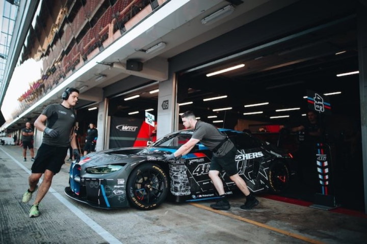 BMW M TEAM WRT AND VALENTINO ROSSI COMPLETES THEIR FIRST TESTS OF THE BMW M4 GT3