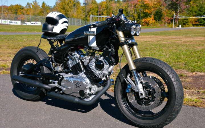 Yamaha XV920 Virago Custom by David Bailey