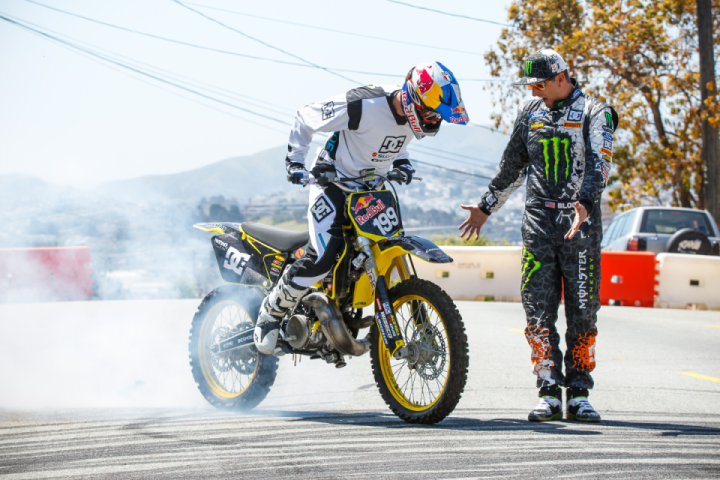 Block and Travis Pastrana.