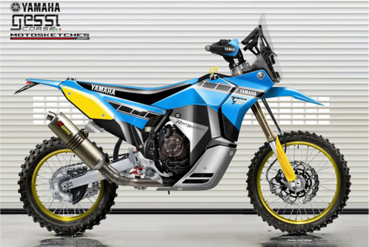 Special edition Yamaha Tenere 700 Rally Racer Concept Coming To Reality