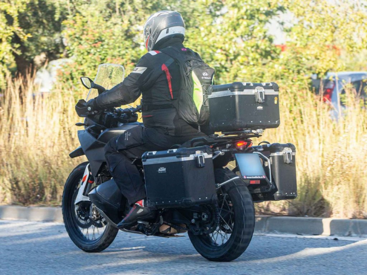 2023 KTM 890 Adventure Spied Rear