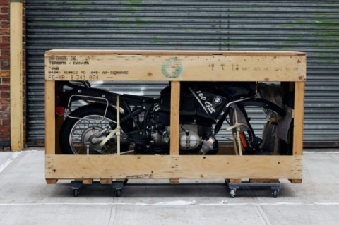 Still In The Factory Crate: A 1995 BMW R100GS PD Classic