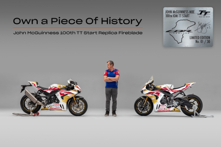 Honda Creates Special Edition CBR 1000RR-R Fireblade SP to Celebrate John McGuinness