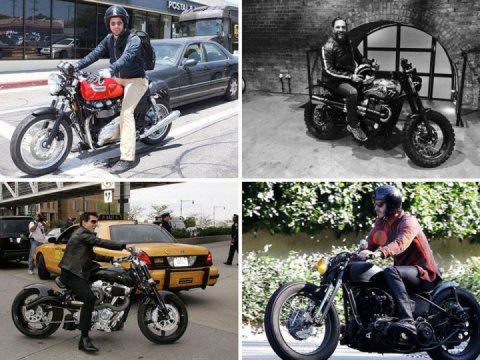 Celebrities Who Own Motorcycles
