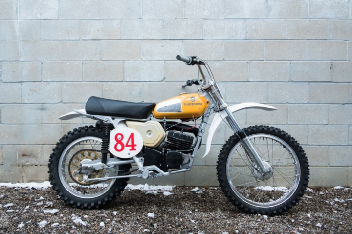 1974 HUSQVARNA CR125 by Town Moto