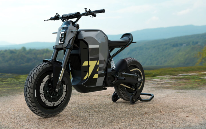 The C1X Concept rides on 15-inch wheels, has a compact 52-inch wheelbase and features an accommodating 31-inch seat height
