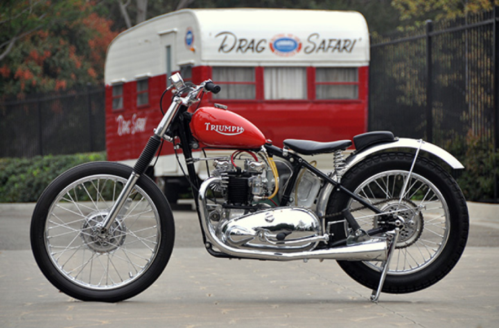 Bobby Sirkegian's Triumph Thunderbird Drag Bike