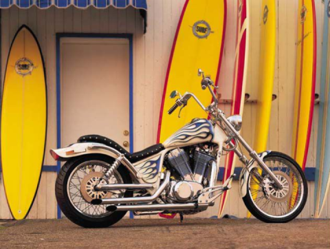 Radical 1400 Suzuki Intruder Custom Motorcycle by Arnold Garlick