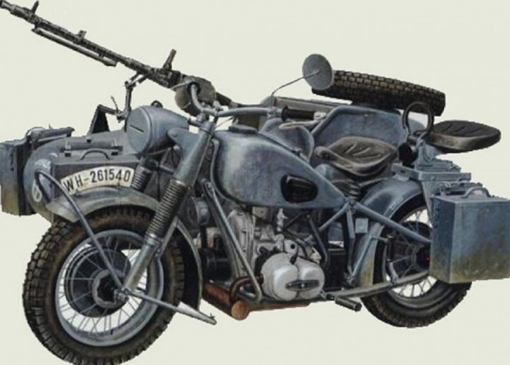 The motorcycles of WW2