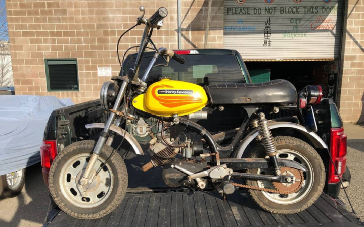 1973 Harley Davidson Shortster, a Mini-Bike Father and Son Alike Can Drool Over