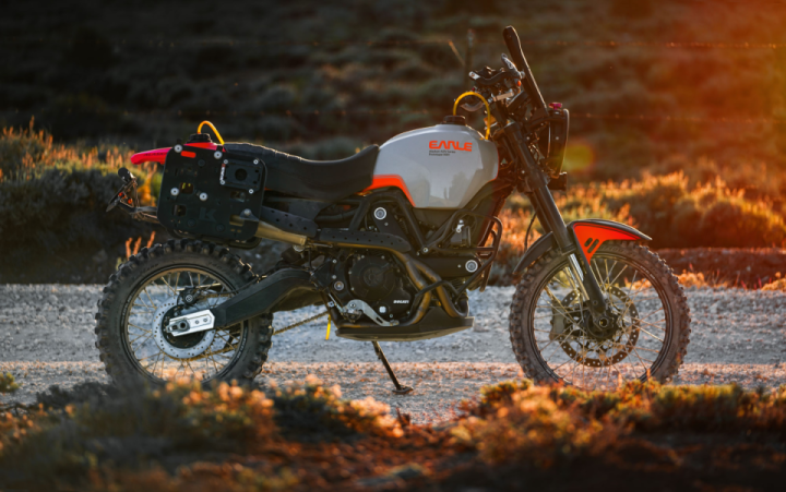 Custom Ducati Scrambler Desert Sled “The Alaskan”