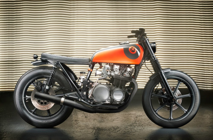 Kawasaki Z650 Bratstyle Street Tracker by Kerozin