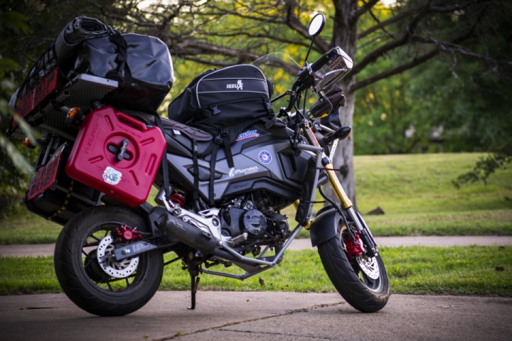 honda grom bag