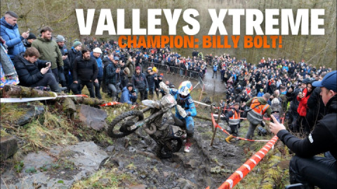 Billy Bolt Triumphs at Valleys Xtreme Enduro 2025