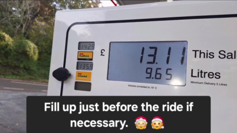 Be sure to check your bike to ensure it is safe and legal for the ride.