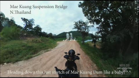 Mae Kuang Supension Bridge.