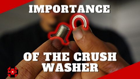 The importance of the Crush Washer on the Motorcycle.