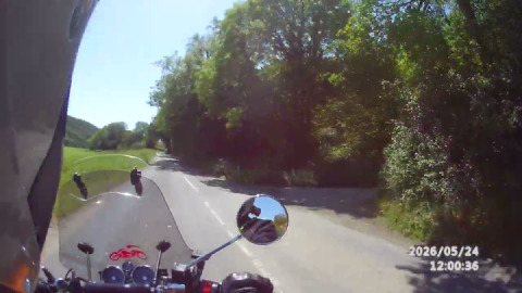 Cruising the beautiful teign valley road near Chudleigh.