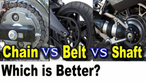 Motorcycle Chain vs Belt vs Shaft Drive Pros Cons - Which is Better?