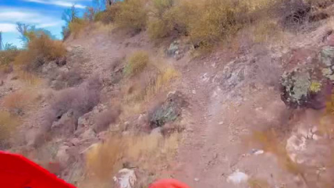 Some steep and loose trails!