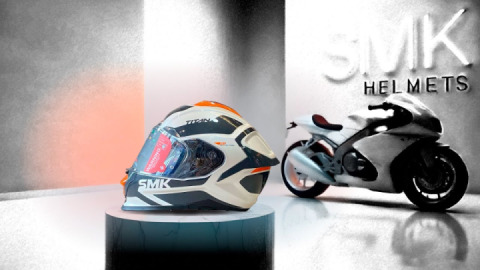 SMK Titan Helmet Long Term