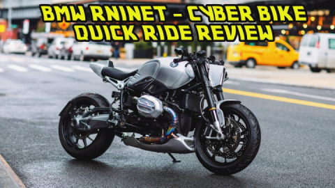 BMW RnineT Cyber Bike - Quick Ride Review
