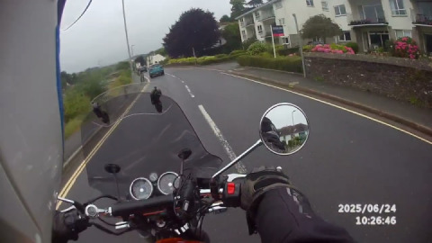 The beautiful approach to Kingsbridge on the A379 coast road