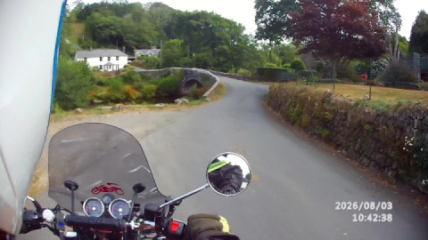 When to go for a ride and find a beautiful scenic place, Huckworthy bridge.