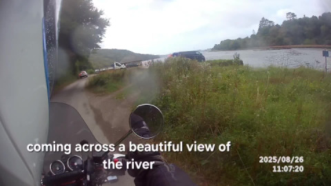 Leaving Lopwell Dam and finding more beautiful scenery.