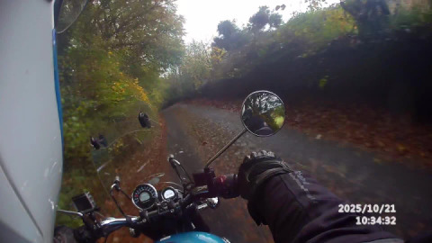 With autumn, comes the need for additional caution, with wet roads and falling leaves.