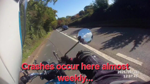 Another risk takeing driver..
