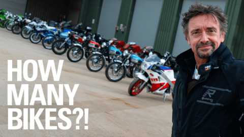 Top Gear's Richard Hammond Shows Off His Wild Motorcycle Collection